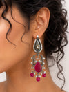 Gulabi Noor Earrings