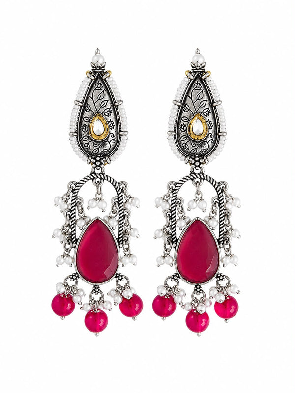 Gulabi Noor Earrings